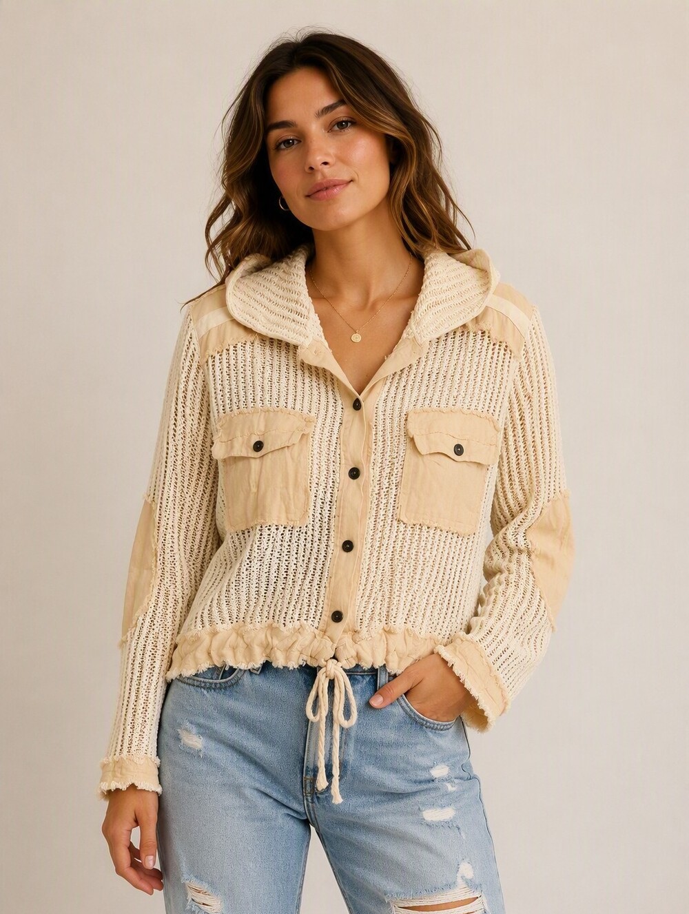 POL Boho Utility Jacket